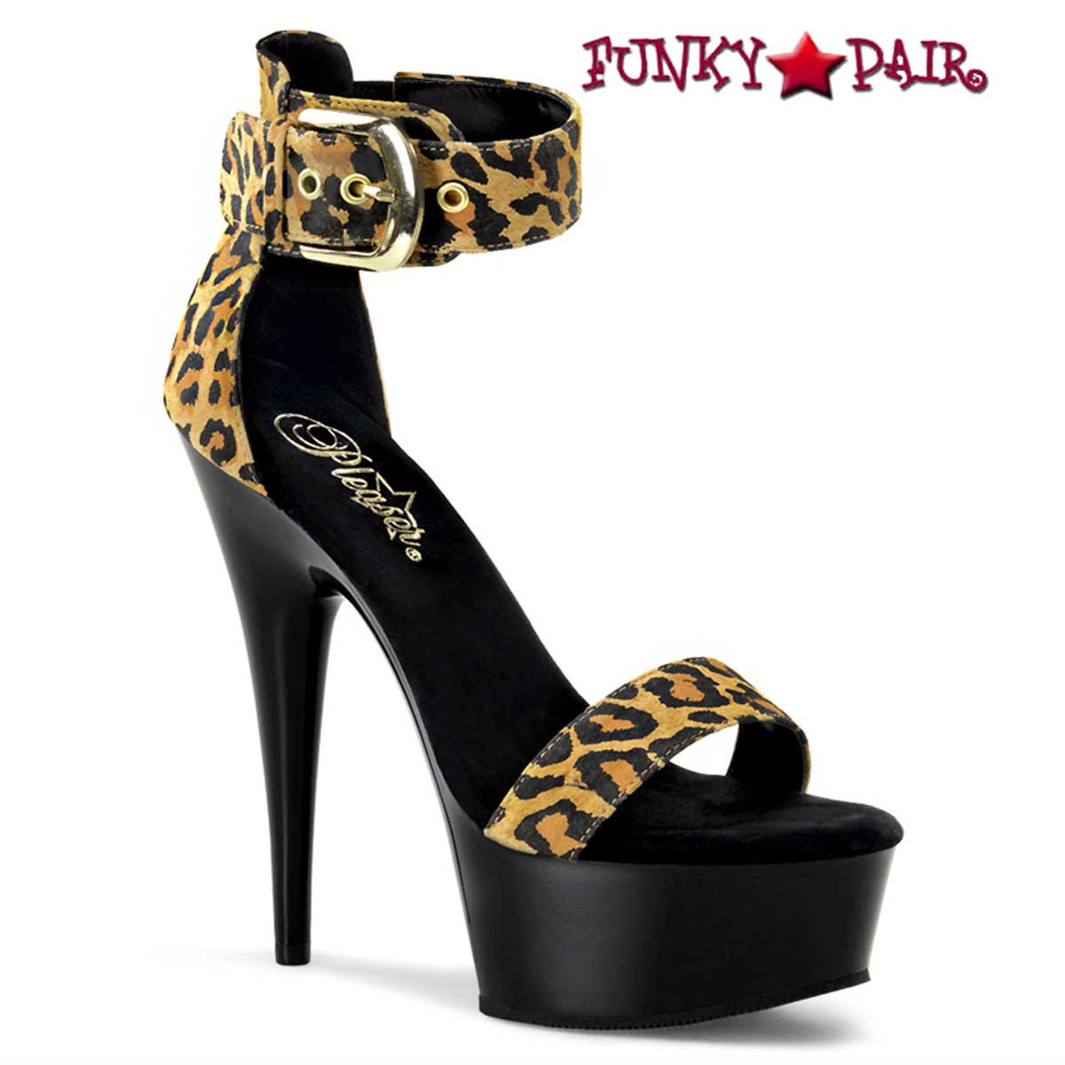 leopard print 2 inch heels