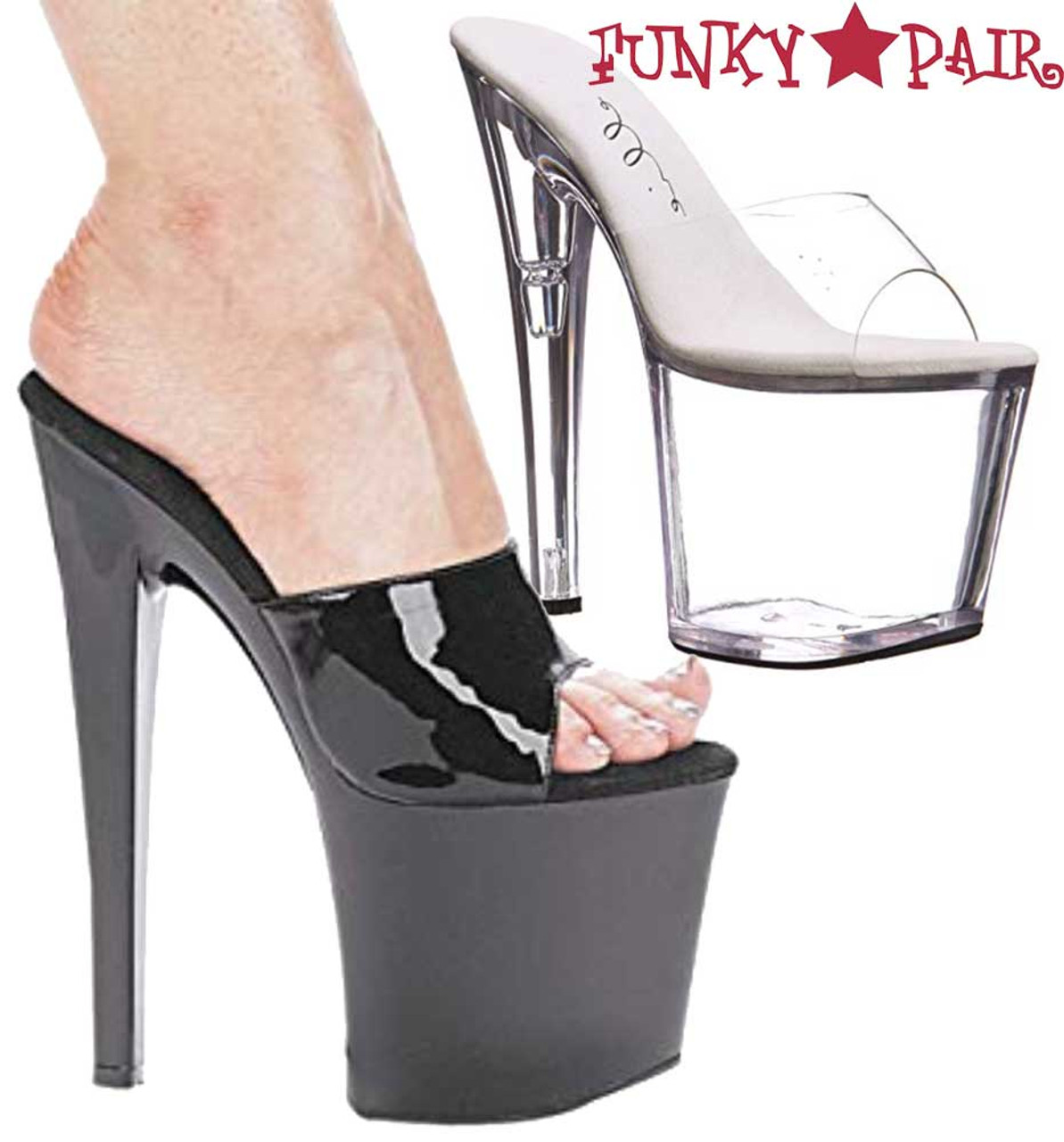 8 inch high heel clearance shoes