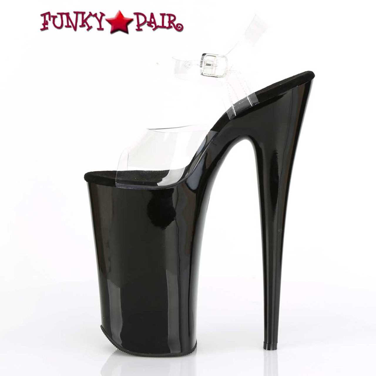 20cm/10 Inch Stripper High Heels 2023 Pole Dance Shoes Women Sexy Show  Sandals Party Club Platform High-heeled Party Shoes - AliExpress