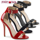 Pleaser Amuse-10, 5 Inch Stiletto Heel Closed Back Sandal