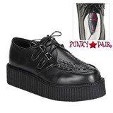 Demonia | Creeper-402L Leather Creeper