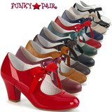 Pin Up Couture | Wiggle-32, MaryJane Pump with Ribbon