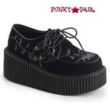 Demonia Creeper-219, Creeper with Embroidery Flower