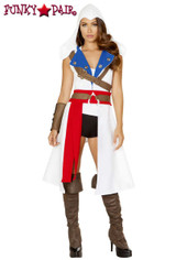 Roma Costume | R-4843, The Assassins Protector full view