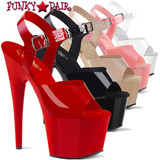 Pleaser | Adore-708N, 7 Inch Jelly Like Ankle Strap Platform Sandal