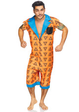 Leg Avenue LA-86843, Men's Bedrock Bro Costume Full View