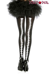 Music Legs ML-37340, Vertebrae Backseam Pantyhose