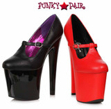 Ellie Shoes | 821-ASPH, Platform Mary Jane Pump