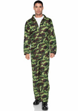 Men's Camoflauge Jumpsuit by Leg Avenue | LA86939