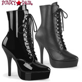 Devious | INDULGE-1020, 6" Lace-Up Ankle Boot