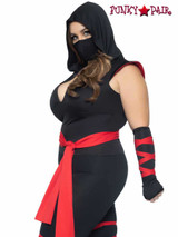 Leg Avenue | LA-85087X, Plus Size Deadly Ninja Costume