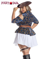 S2153X, Plus Size Posh Pirate Back View