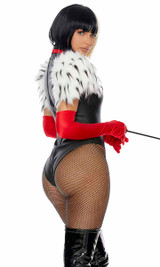 Forplay FP-550328, Keep It Cruel Sexy Movie Villain Costume Back View