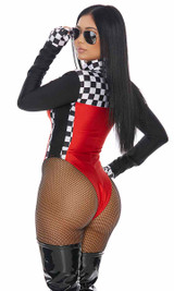 Forplay FP-550305, Wanna Race? Sexy Racer Costume Back View