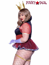 Leg Avenue LA87152X, Plus Size Ravishing Red Queen