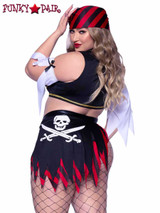 Leg Avenue LA86906X, Plus Size Wicked Pirate Wench Costume