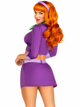 LA87165, Meddling Cutie Costume Back View By Leg Avenue