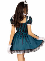 LA87174, Victorian Maid Costume Back View By Leg Avenue