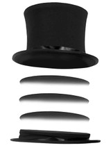 A2919, Collapsible Top Hat Open