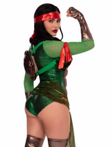 LA87318, Renegade Ninja Hero Costume Side View