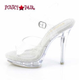 Fabulicious LIP-108C, 5 Inch Heel Ankle Strap Sandal