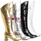 Ellie 300-TRIXIE, 3 Inch Block Heel Knee High Boots