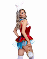 R6817, Wonderland Bunny Costume Back View