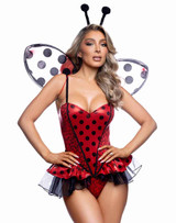 R6827, Lady Bug Babe Costume By Roma