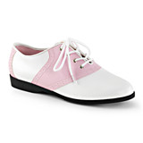 Women's Flat Saddle Shoe