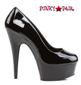 Pleaser Delight-685, 6 Inch Stripper Platform Pump