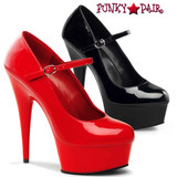 Pleaser | DELIGHT-687, 6 Inch Mary Jane Pump