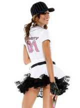 Forplay Costume | FP-557101, Fantasy League back view