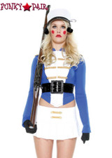Forplay Costume | FP-557229, Toy Soldier close up front view
