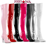 Pleaser Boots | Seduce-3000, 5 Inch Stretch Thigh-high boots