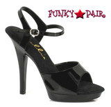 M-Juliet, 5 Inch Heel High with 3/4 Inch Platform Made by ELLIE Shoes