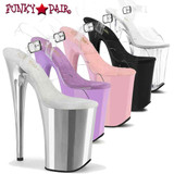 Infinity-908, 9 Inch Extreme 9 Inch Heel Ankle Strap By Pleaser USA