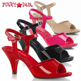 Fabulicious Bell-309, 3 Inch Heel Ankle Strap Sandal