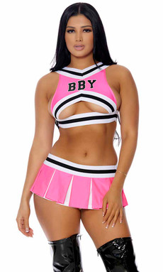 FP-552961, Go BBY Go Sexy Cheerleader Costume By Forplay