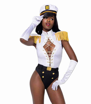 R-6178, Nautical Sailor Captain Costume By Roma