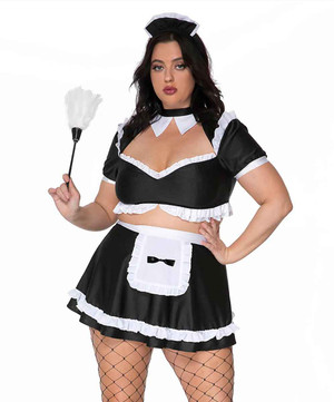 ML-71118Q, Sexy French Maid By Music Leg