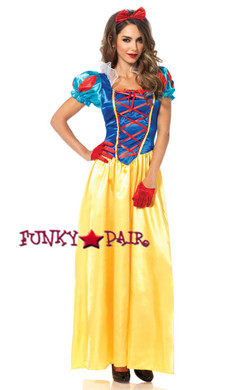 2 PC Classic Snow White Costume