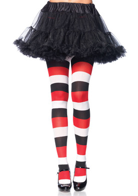 LA-7131, Striped Skull Tights