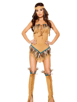 Womens Native American Costume by Roma Costume R-10102
