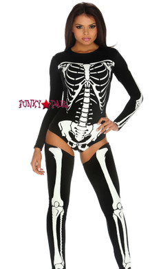 FP--553457, Bad To The Bone Skeleton Costume