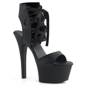 Pleaser | Aspire-600-14, Platform Lace-up Ankle High Sandal