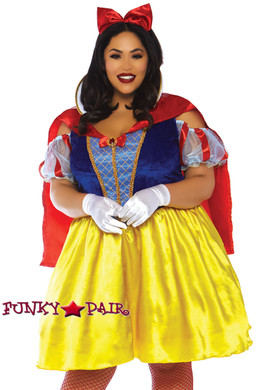 Plus Size Fairytale Snow White | Leg Avenue LA-86765X