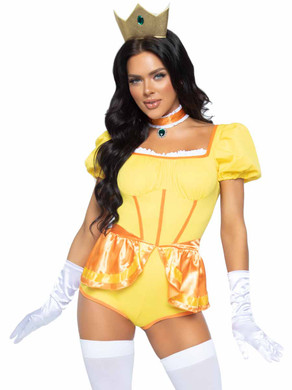 LA86990, Sexy Sunflower Princess Costume By Leg Avenue