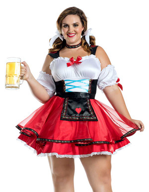 PK1919X, Plus Size Octoberfest Hottie