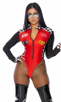 FP-550305, Wanna Race? Sexy Racer Costume By Forplay