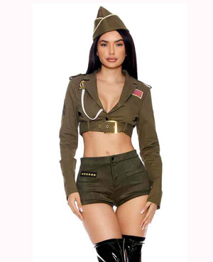 FP-553139, Command Attention Sexy Military Costume By Forplay